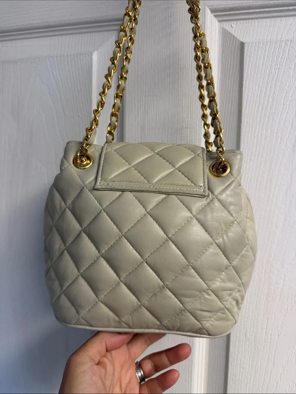 Chanel Vintage Quilted Tassel Bag